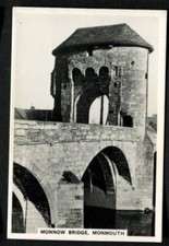 Tobacco Card, Senior Service,THE BRIDGES OF BRITAIN, 1938, Monnow, Monmouth, #44