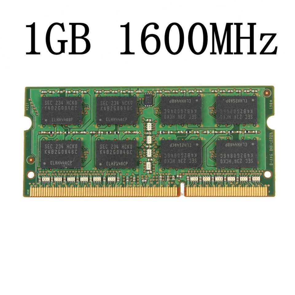 4GB/ 1G PC3-12800S DDR3 1600mhz 204Pin CL11 SODIMM Laptop RAM For Samsung LOT UK - Image 2 of 4