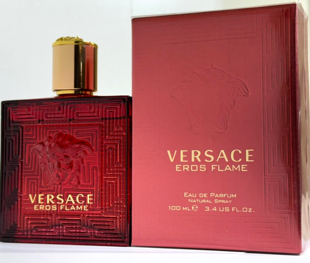 Versace Eros Flame Eau De Parfum 3.4oz 100ml Men's Spray