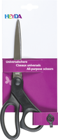 Heyda Schere 20 Cm Schwarz Soft Touch Plus RechtshäNder Universalschere