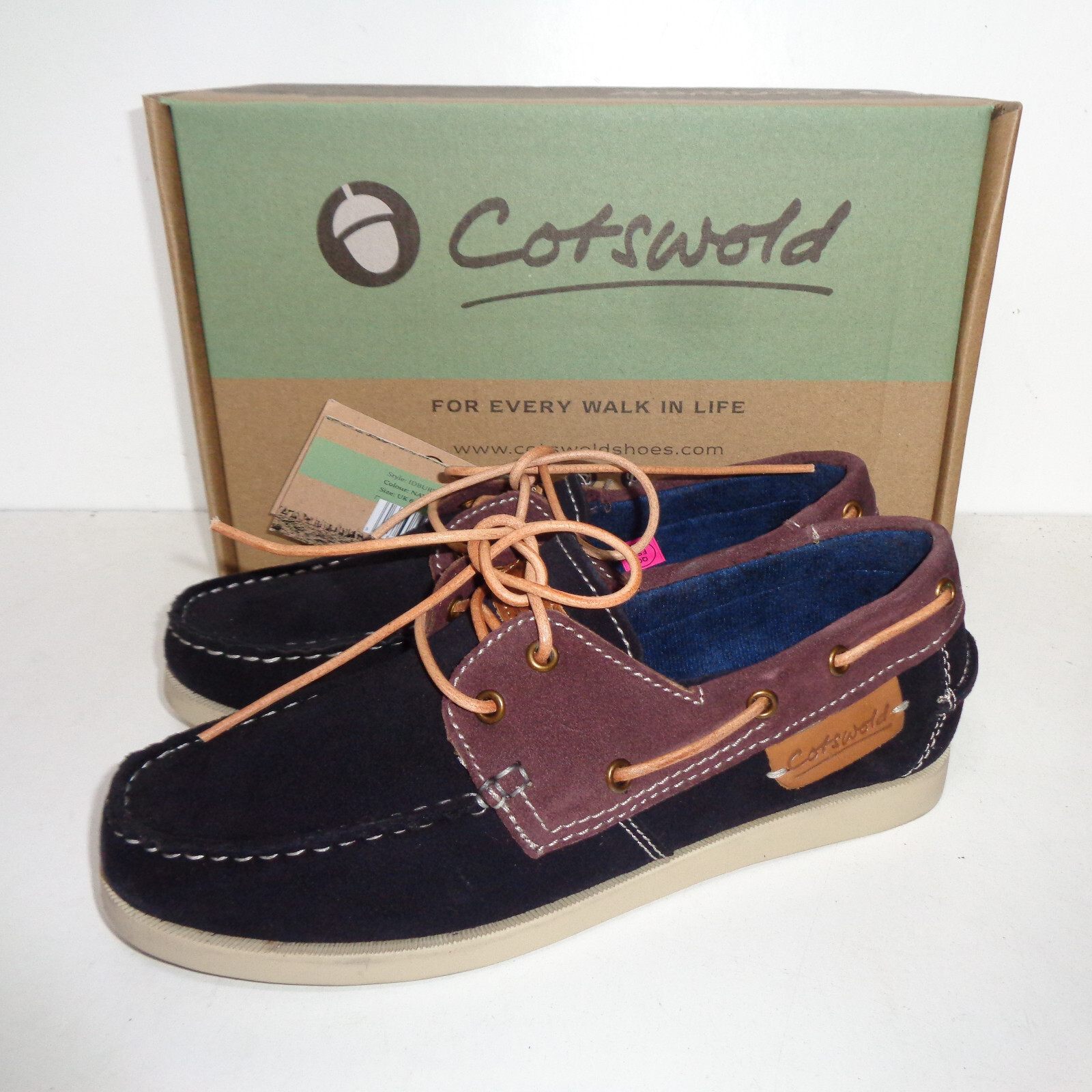 Cotswold Ladies Memory Foam Suede Trainers Womens Shoes New RRP £65 UK Size 6 image 2