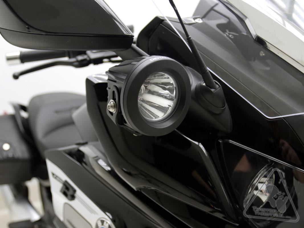 DENALI Auxiliary Light Mounting Brackets Black BMW K1600GT SE 2018