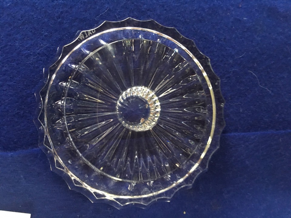 Galway IRISH CRYSTAL Hurricane Lamp. Original box. NEW eBay