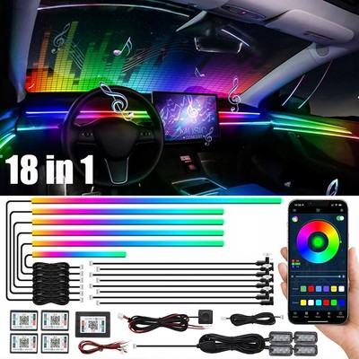 Dreamcolor RGB Auto Innenraum Ambient Leuchten Symphony Full LED Musik Sync App