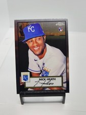 2021 Topps Chrome Platinum Anniversary Nick Heath Rookie Kansas City Royals #45