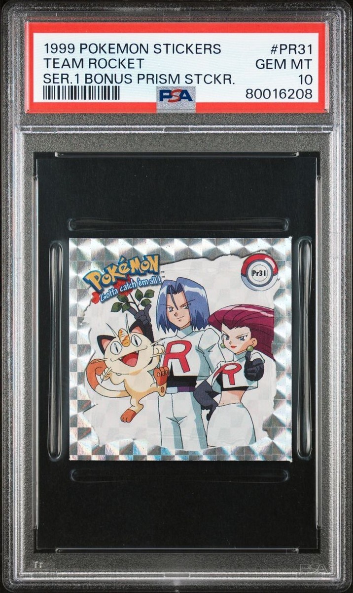 Pop 2 🔥 1999 Pokemon Sticker Artbox Team Rocket Series 1 Pop 2 🔥 1999 Pokemon Sticker Artbox Team Rocket Series 1