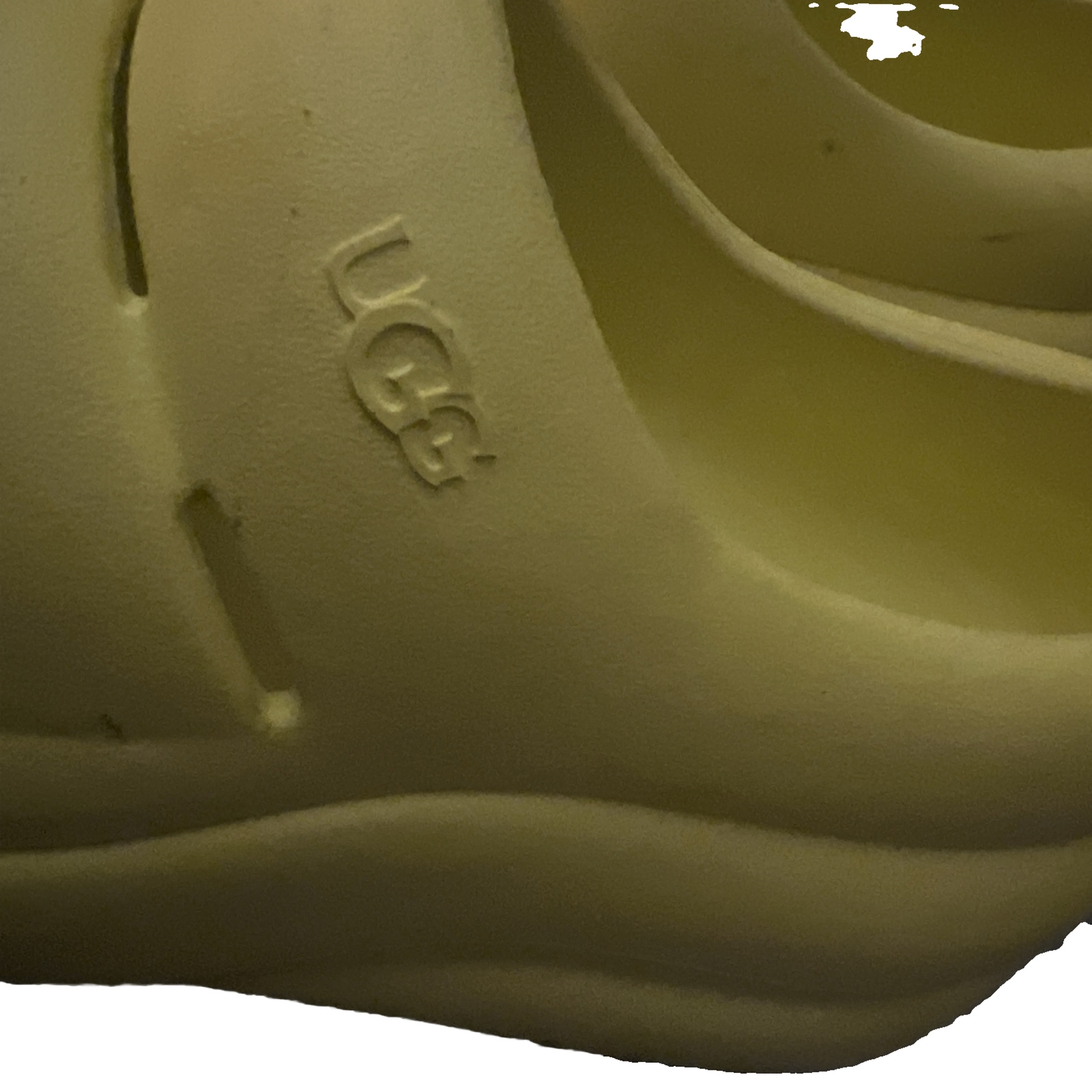 PANTOFOLA D’ORO Sandali da donna UGG Sport Yeah Clog Crocs taglia 8 gialli