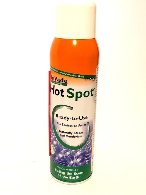 invade hot spot foaming drain cleaner