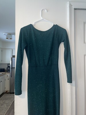 light green midi dress Lawn Green Midi Dress 2XL