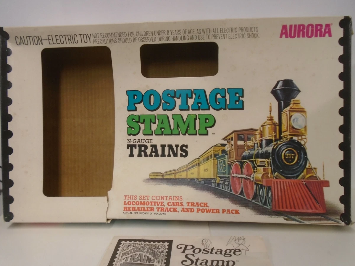 Postage stamp hotsell train set