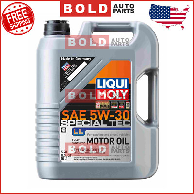 Liqui Moly MOTOR OIL Special Tec LL SAE 5W-30 5L Liter Full