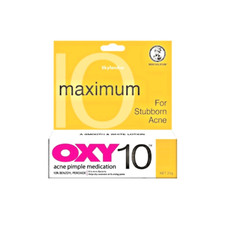 1x OXY10 10 Benzoyl Peroxide 25g Stubborn Acne Pimple Spot Control Treatment