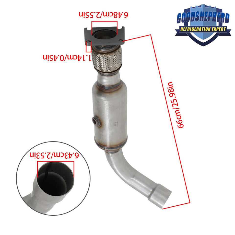 Dodge Grand Caravan Catalytc Converter 2008-2010 DrectFt OBD 8H42