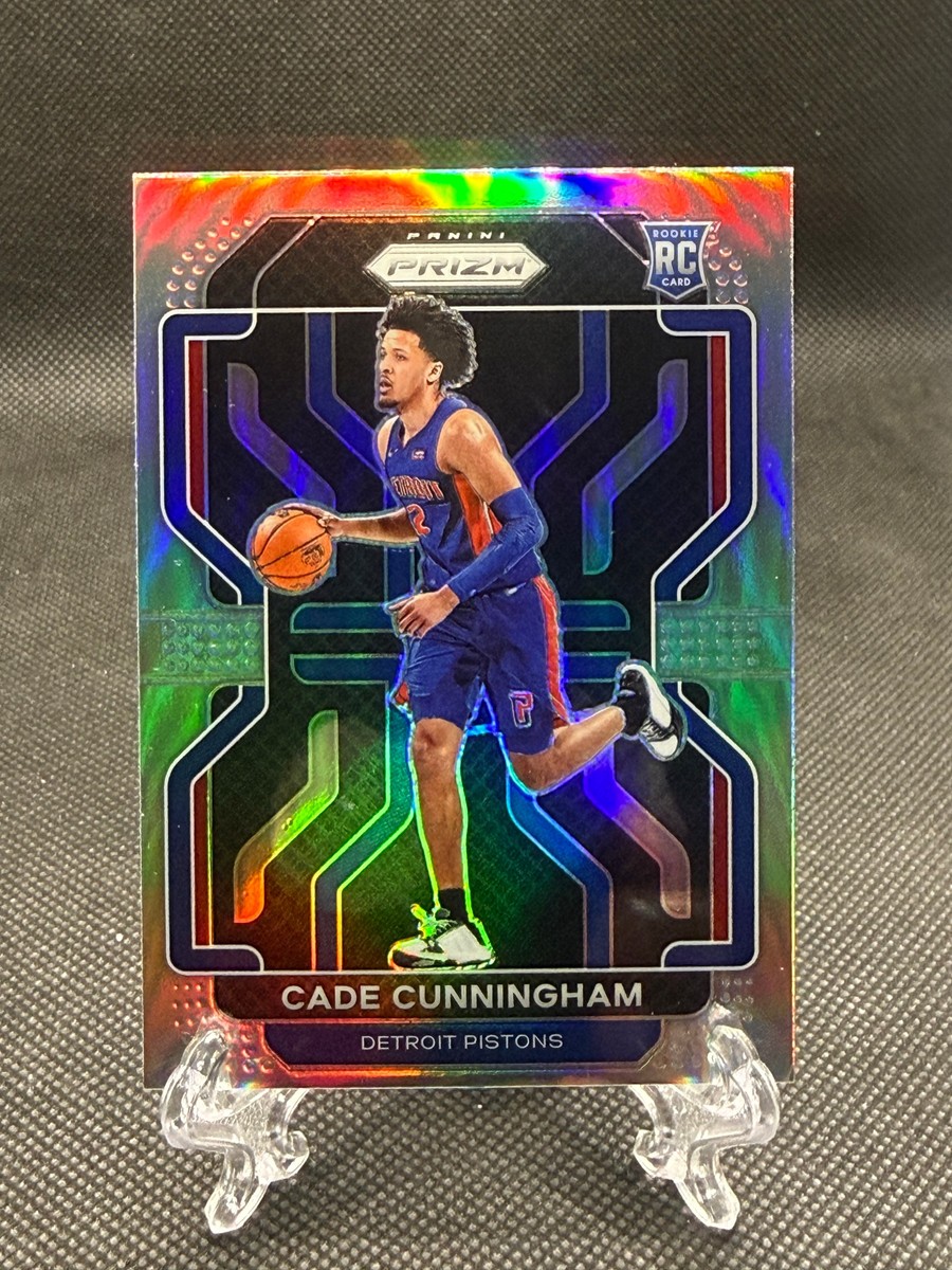 2021-22 Panini Prizm Cade Cunningham Silver Prizm #282 Rookie Card