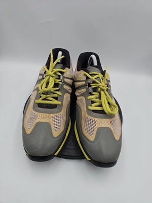 Nike Lunar Ascend II spikeless golf shoes in a Grey/Black/Venom Green Sz 8.5