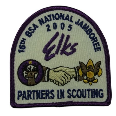 2005 Jamboree Elks Partners In Scouting JSP PPL Bdr (VT589)