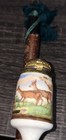 Handmade German Porcelain Deer Stag Scenic Wildlife Landscape Smoking Pipe — photo 3