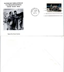 USA SPACE COVER - HOUSTON  - 1972 - ELEVEN DAY SIMULATION OF FIRST MANN  (A2/92)