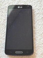 LG Android Smartphone Black For Parts Repair Scratched Screen