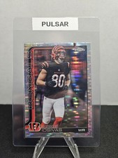 2025 Topps Chrome Football Pulsar Refractor Andrei Iosivas #60