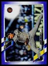 2021 Topps Chrome NPB #107 Suguru Iwazaki Purple Refractor #/299
