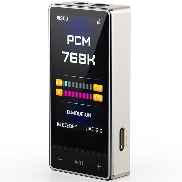 FiiO QX13 Portable Headphone Amplifier Built-in USB DAC Titanium Gold FIO-QX13-G