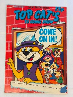 Top Cat's TV Comic Show #14 21st December 1983 -  Marvel Publication