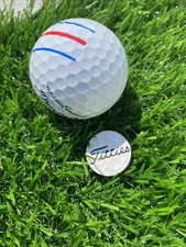 Titties Magnetic Leatherette Golf Ball Texture Marker