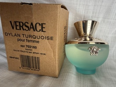Versace Per Femme Dylan Turquoise Eu De Toilette Woman s 100ml 3.4oz Tester Box