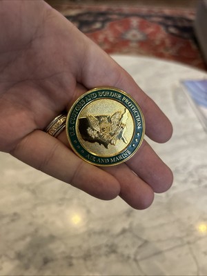 US CUSTOMS & BORDER PROTECTION - AIR & MARINE CHALLENGE COIN
