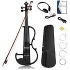 Silent Electric Violin with Ebony Fittings