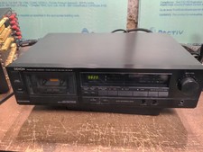 Denon DR-M10HR Stereo Cassette Tape Deck HX Pro Dolby B/C Tested Working Japan