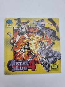 Metal Slug 4 Neo Geo AES Japan Used Original