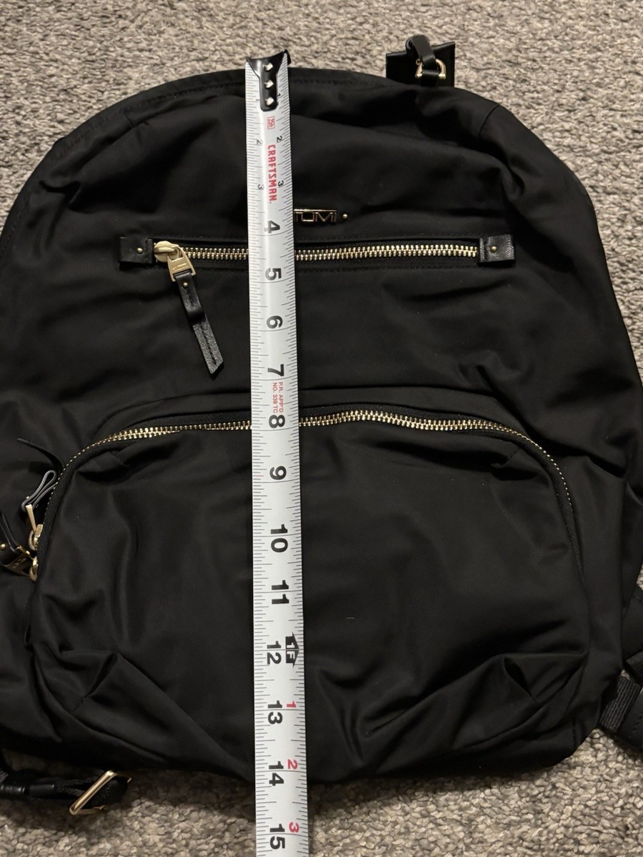 nwt authentic tumi halle backpack voyageur blac Tumi Voyageur Hilden Backpack Black