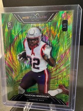 TreVeyon Henderson Rookie 2025 Wild Card Metallix RC Refractor 1/1