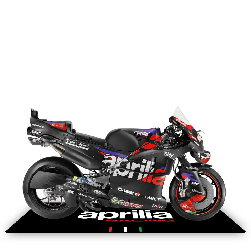 Motorcycle Garage Carpet Mat For Aprilia racing Anti-slip Mat Workshop 220x80cm - Image 4 of 4