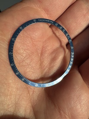 Omega SPEEDMASTER Professional Moonwatch Factory Insert BLUE Genuine