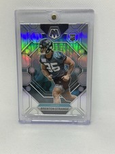 2023 Panini Mosaic - Rookie Brenton Strange #286 Silver Prizm (RC) Jaguars