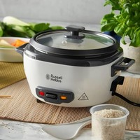 Russell Hobbs Rice Cooker, 1.2kg, 6 Portion - 145g per Serving, 300W