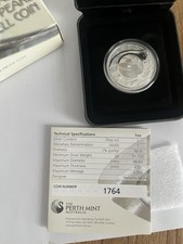 1 OZ Silber 999 Münze Australia 2015 Mother of Pearl Shell $1 Silver Proof Coin