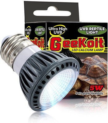 Premium High-Intensity UVB Reptile Light for Optimal Calcium Metabo... Fast Ship