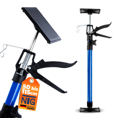 Einhandstütze NTG 1-4stk 50-115 cm 45° für Trockenbau Montagestütze Deckenstütze