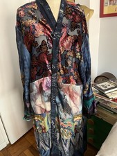 Printed Duster Patchwork Kimono long