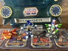 RARO 1997 MEDABOTS VINTAGE BATTLE ARENA HANGER PAQUETE ENVÍO RÁPIDO Y SEGURO
