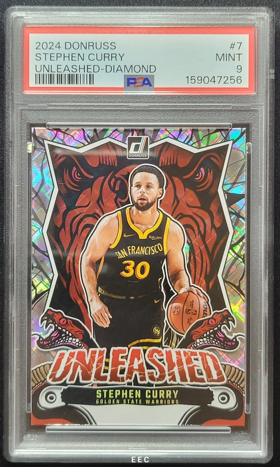 2024 PANINI DONRUSS UNLEASHED 7 STEPHEN CURRY DIAMOND