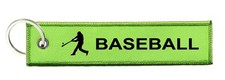 Baseball Keychain Ref 2 Original Motorcycle Man Woman