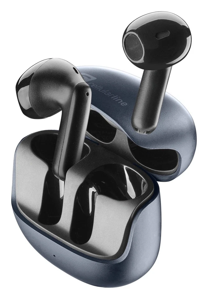 Cellular Line Auricolari microfono bluetooth CALL PURELY Tws Black BTPURETWSK - Immagine 3 di 4