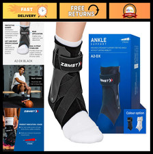 Breathable Ankle Brace Support for Sports - Stabilizer for Men  Women, Medium