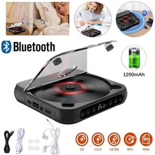 Rechargeable CD Player With Bluetooth Portable Personal Cd Players For Car Home