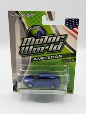 Greenlight Motor World 2012 Ford Focus ST, Blue,  1:64, NIB